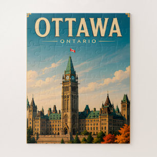 🏛️ Ottawa Ontario Parliament Hill Jigsaw Puzzle