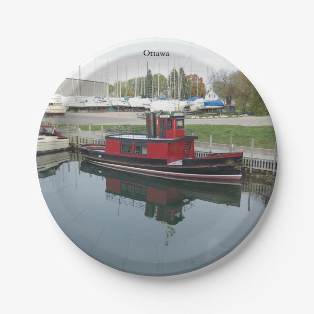 Ottawa paper plate (Front)