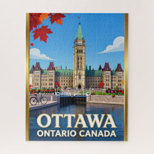 Ottawa Parliament Hill Canadian Capital Jigsaw Puzzle
