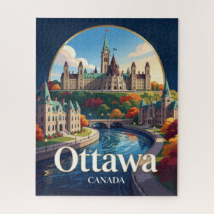 Ottawa Parliament Hill Canadian Capital Jigsaw Puzzle