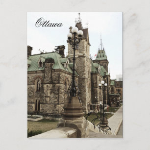Ottawa, Parliament Hill Postcard