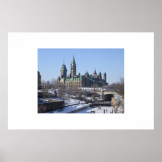 Ottawa Parliament Poster