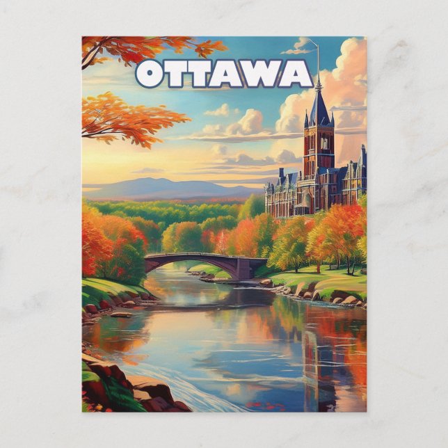Ottawa reveals its charm postcard (Front)