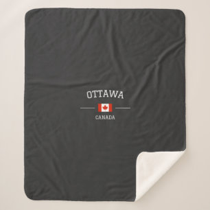 Ottawa Sherpa Blanket