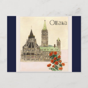 Ottawa Travel Postcard