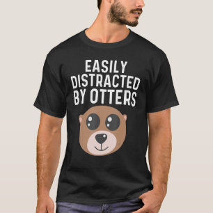 Otter Animal For Men Women Sea Otter Mammals T-Shirt