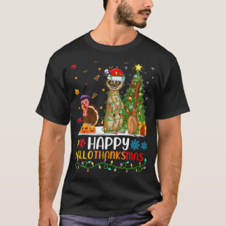 Otter Animal Lover Funny Happy Otter HelloThanksMa T-Shirt