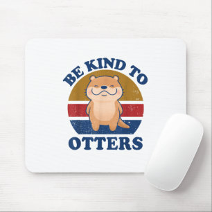 Otter Be Kind To Otters Women Kids Toddler Boys Gi Mouse Mat