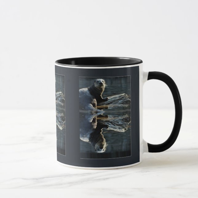 Otter Beauty Wild Otter Photography Mug (Right)