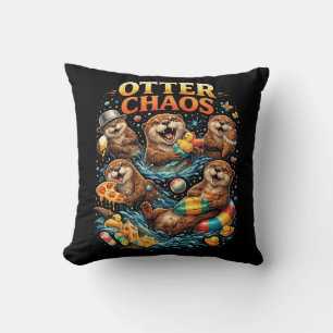 Otter Chaos Cushion
