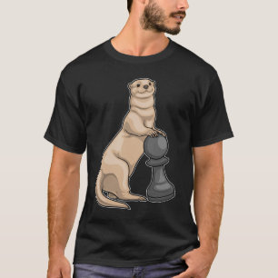 Otter Chess piece Pawn Chess T-Shirt