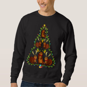 Otter Christmas Free Xmas Otter Lovers Sweatshirt