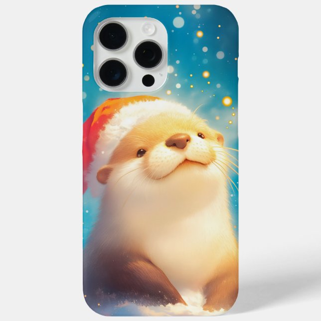 Otter Christmas Spirit Case-Mate iPhone Case (Back)