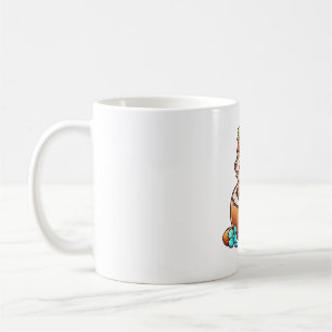 Otter Coconut Cute Art  Coffee Mug