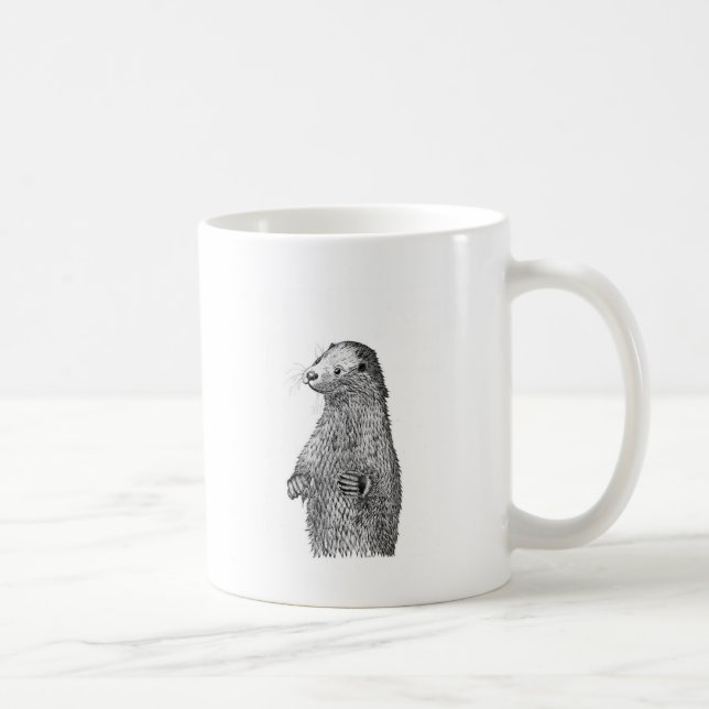 Otter Coffee Mug (Right)