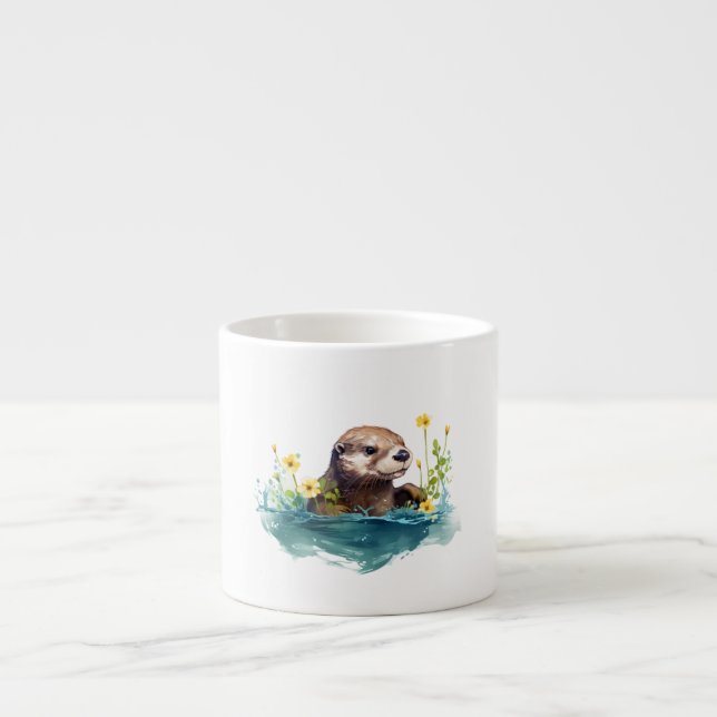 Otter Espresso Cup (Front)