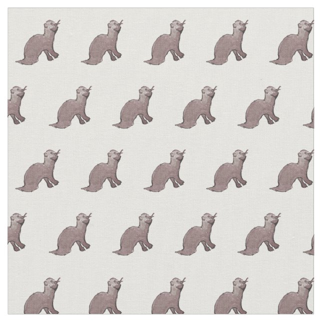 Otter Fabric (Close Up)