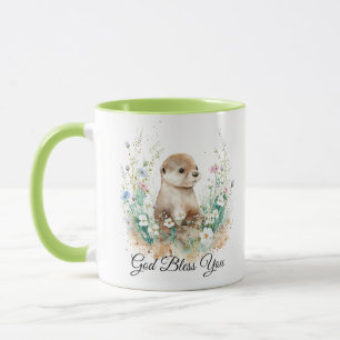 Otter Faith Mug- Personalized Christian Gift マグカップ Mug