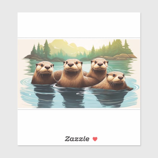 Otter Family Fun (Sheet)