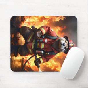 Otter Firefighter, Mouse Mat
