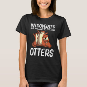 Otter For Men Women Sea Otter Animal Pet Costume T-Shirt