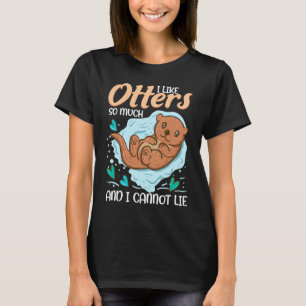 Otter   for Sea Otter Ferret Fish Otter Animal T-Shirt