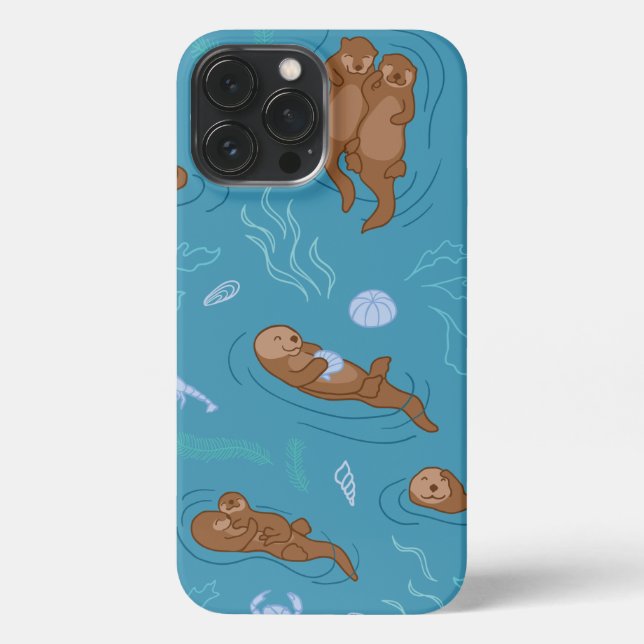 Otter fun iPhone case (Back)