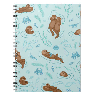 Otter fun light notebook