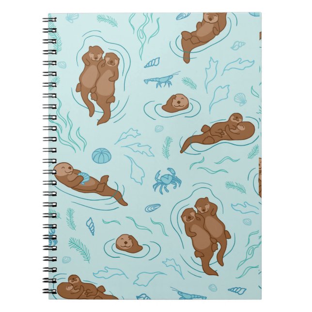 Otter fun light notebook (Front)