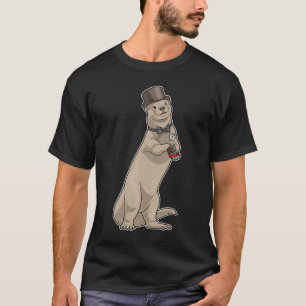 Otter Groom Wedding ring Wedding T-Shirt