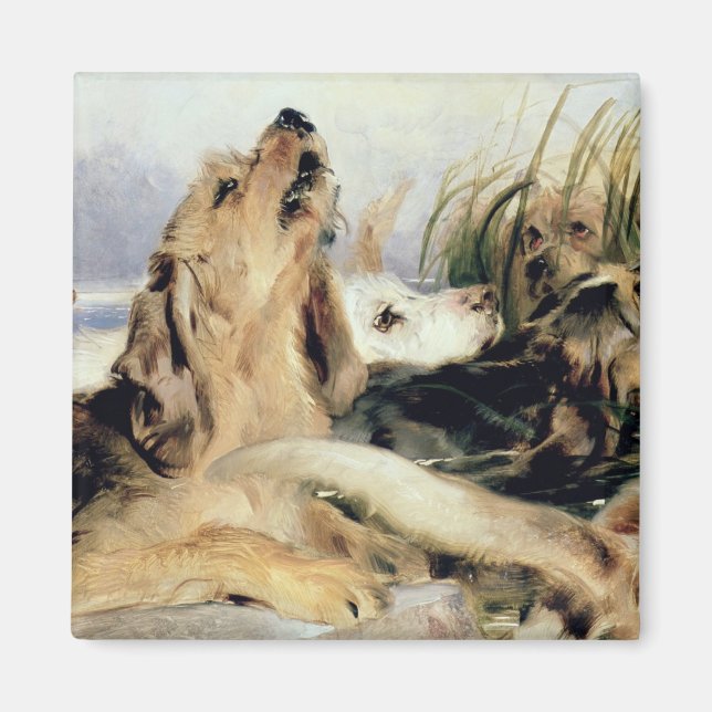Otter Hounds Magnet (Front)