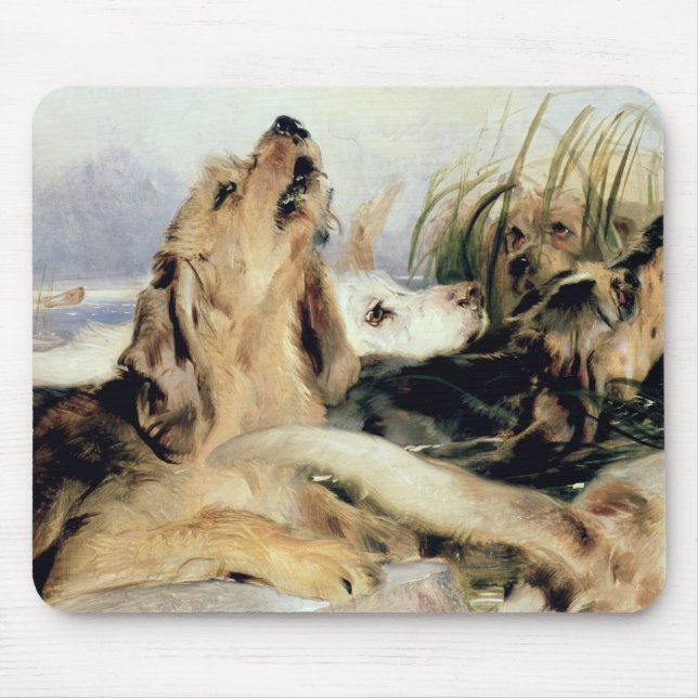 Otter Hounds Mouse Mat (Front)
