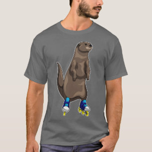 Otter Inline skating Roller skates T-Shirt