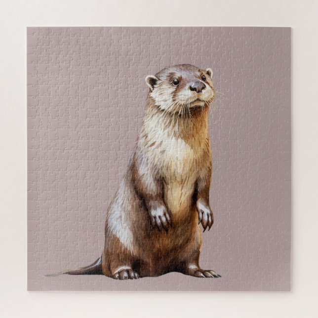 Otter Jigsaw Puzzle (Vertical)