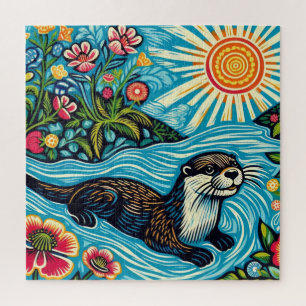 Otter Jigsaw Puzzle