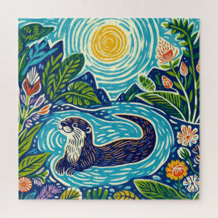 Otter Jigsaw Puzzle