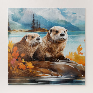 Otter Jigsaw Puzzle