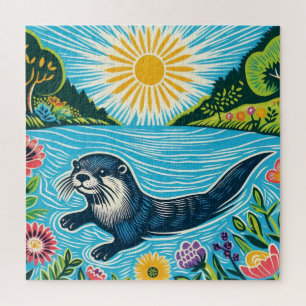 Otter Jigsaw Puzzle