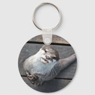 Otter Key Ring