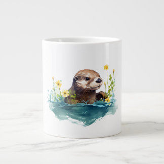 Otter Large Coffee Mug