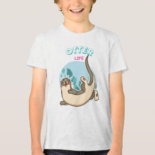 Otter life Tri-Blend shirt