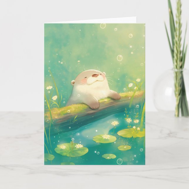 Otter Log of Leisure Card (Front)