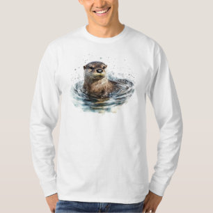 Otter Long Sleeve T-Shirt