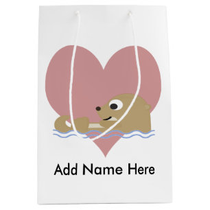 Otter Love Medium Gift Bag