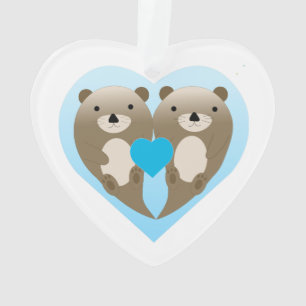 Otter Love Ornament