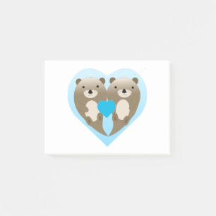 Otter Love Post-it Notes