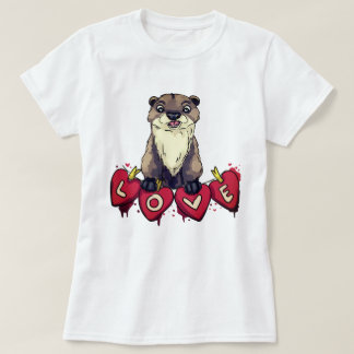 Otter love T-Shirt