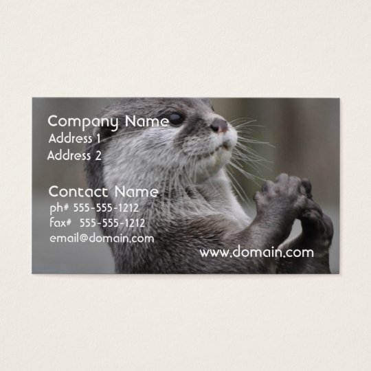 Otter Mastermind Business Cards