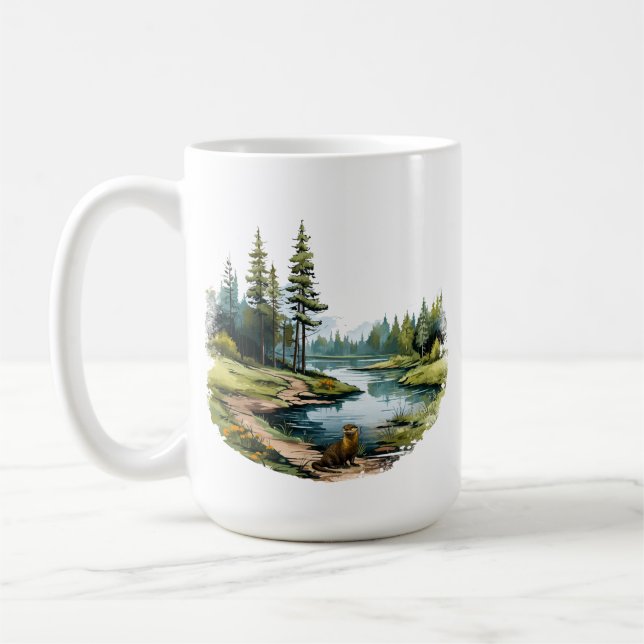 Otter Mug (Left)