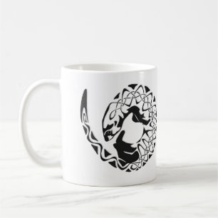 Otter Mug, Celtic Zodiac Otter Mug